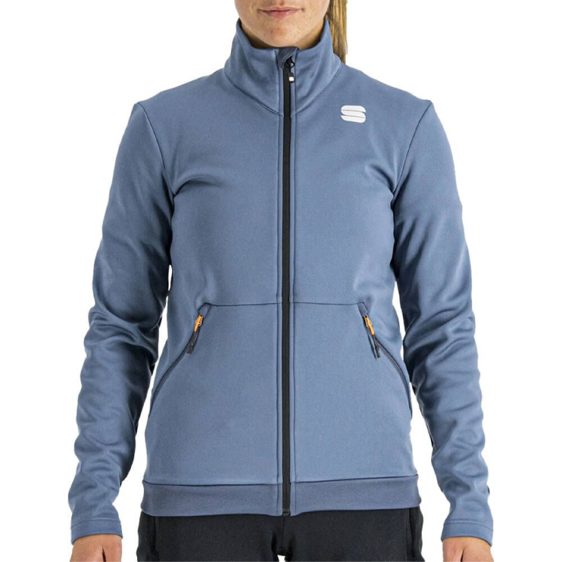 Лыжная куртка Sportful Engadin Grey женская (арт. 0421567-435) - 