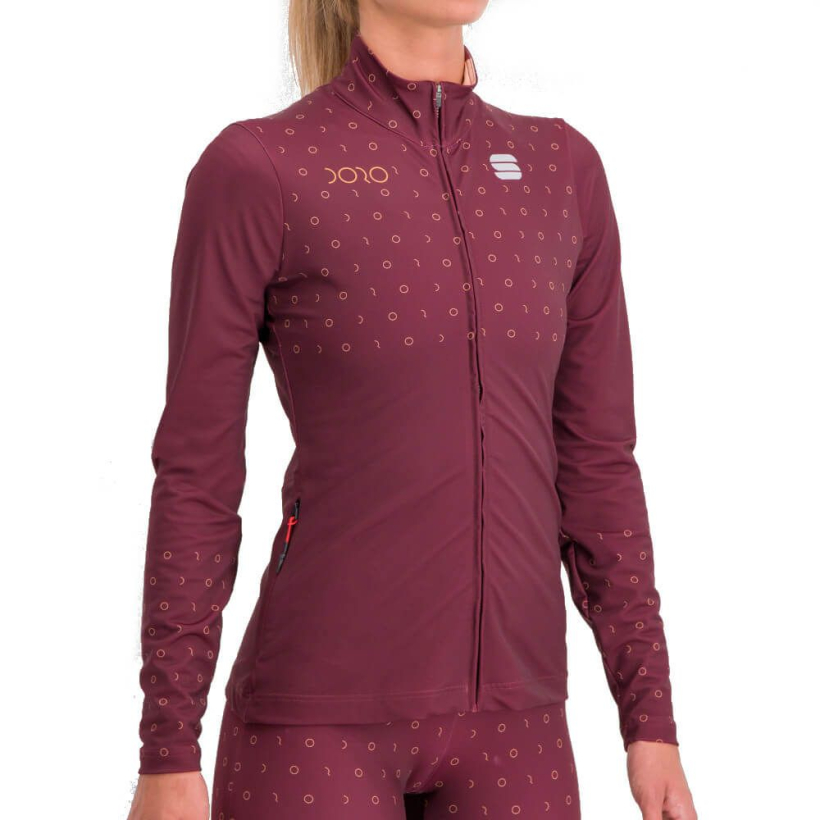 Гоночная рубашка Sportful Doro Race red wine женская (арт. 0422502-605) - 