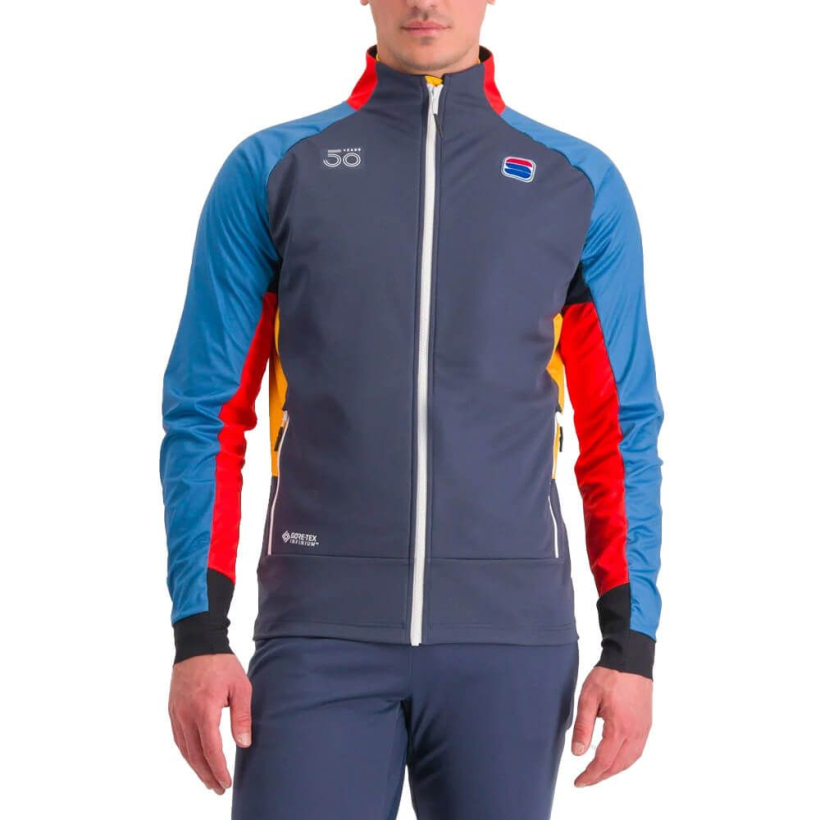 Куртка Sportful Anima Apex Gore-Tex Infinium Galaxy Blue мужская (арт. 0423516-456) - 