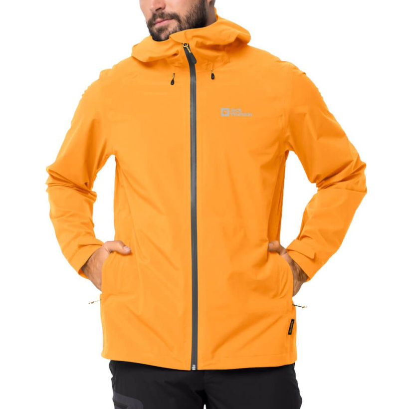 Куртка Jack Wolfskin Highest Peak Orange Pop мужская (арт. 1115131-3087) - 
