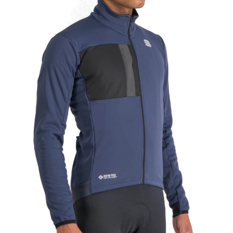 Куртка Sportful Super Jacket GORE-TEX Infinium galaxy blue мужская (арт. 1120511-456) - 