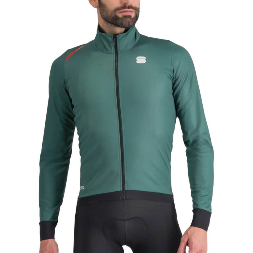 Куртка Sportful Fiandre GTX Infinium Shrub Green мужская (арт. 1123502-3000) - 