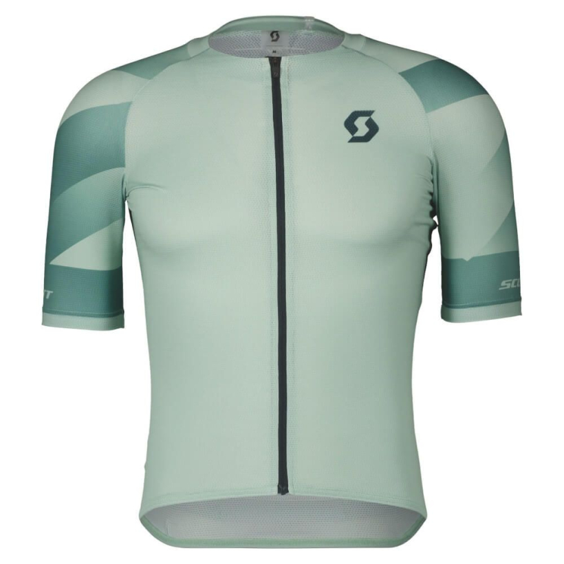 Рубашка Scott RC Premium Climber SS Mineral Green/Aruba Green мужская (арт. 403880-7502) - 