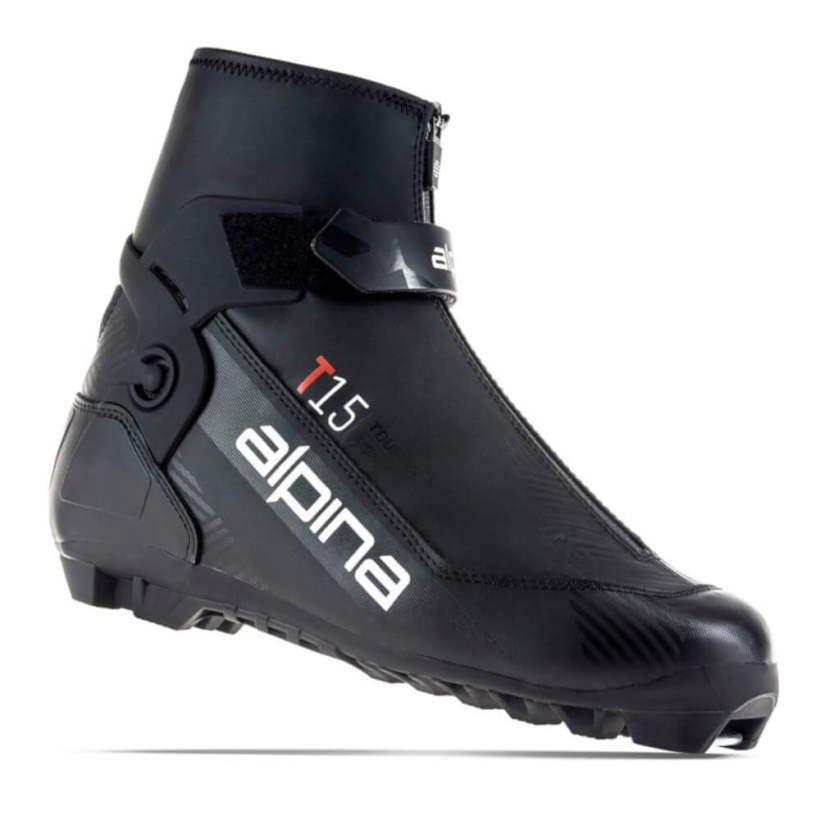 Ботинки лыжные Alpina T15 Black/Red мужские (арт. 5356-1K) - 