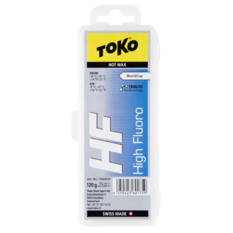 Воск Toko HF HOT Синий 120г (арт. 5502023) - 