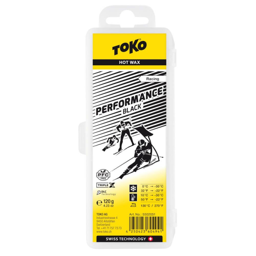 Горячий воск Toko Performance 120 г, черный (арт. 5502051) - 