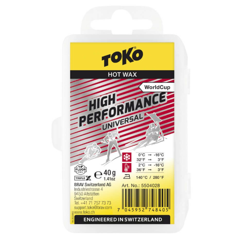 Горячий воск Toko High Performance, 40 г, универсальный (арт. 5504028) - 