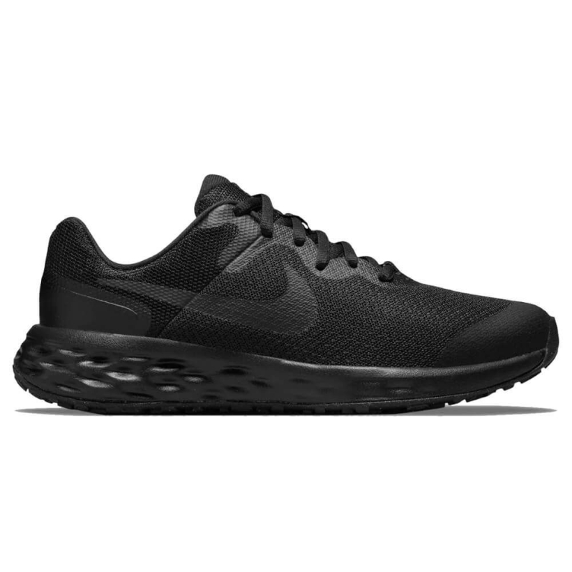 Кроссовки Nike Revolution 6 (GS) Black/Smoke Grey детские (арт. DD1096-001) - 