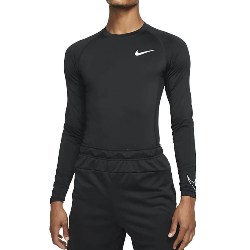 Рубашка Nike DF Tight Fit LS Black мужская (арт. DD1990-010) - 