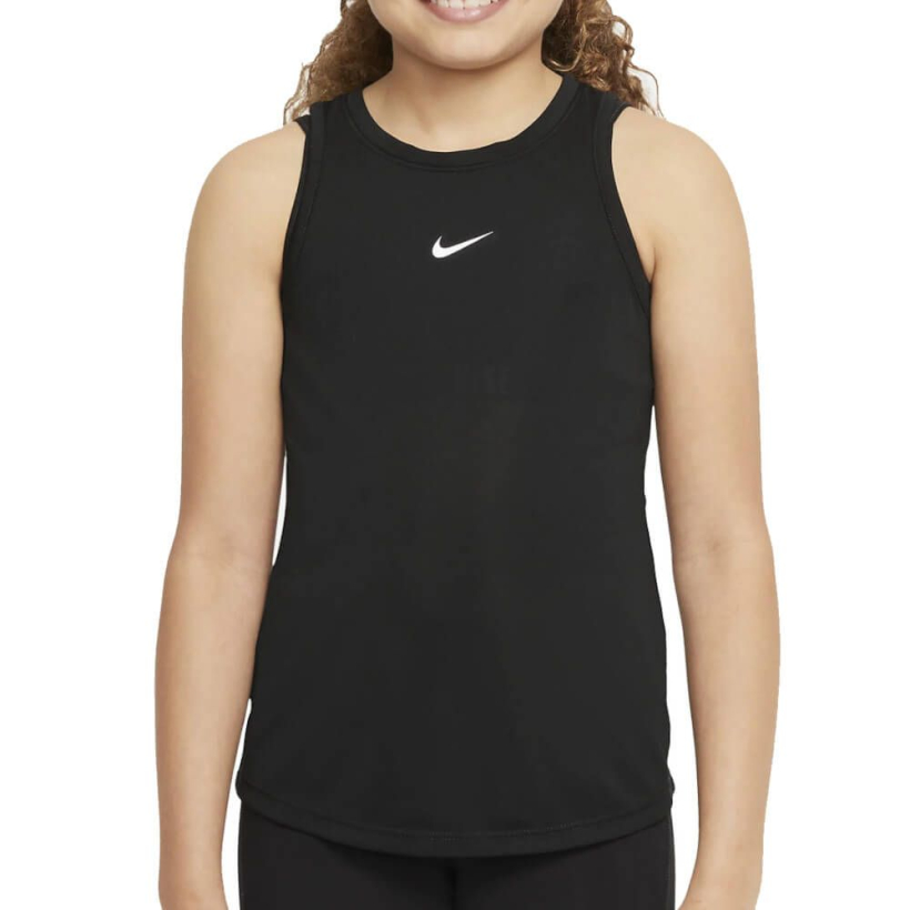 Майка Nike Dri-FIT One Training black для девочки (арт. DH6599-010) - 