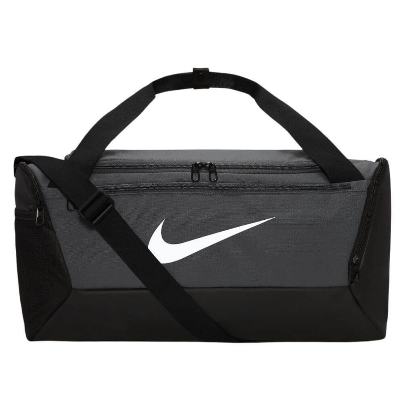 Спортивная сумка Nike Brasilia 9.5 Training маленькая 41 л Flint Grey/Black/White (арт. DM3976-026) - 