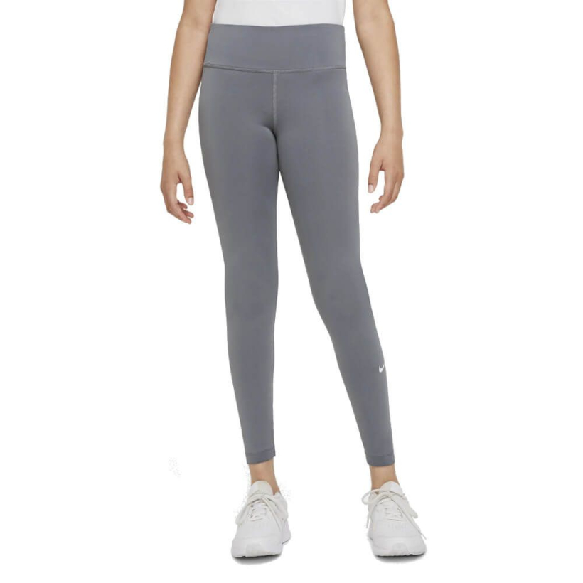Брюки Nike Dri-Fit One Legging  Smoke Grey/White для девочки (арт. DQ8836-084) - 