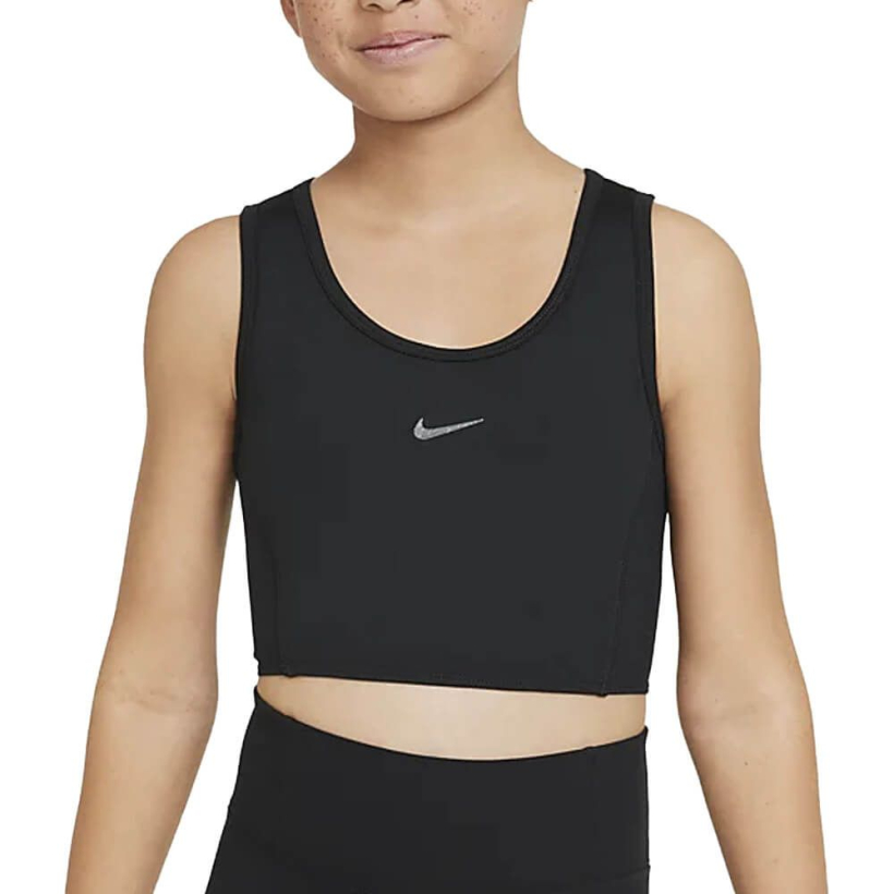 Майка Nike Yoga Dri-FIT Black для девочки (арт. DQ8922-010) - 