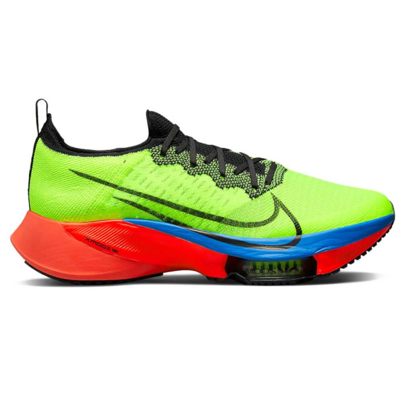 Кроссовки Nike Air Zoom Tempo Next% Volt/Bright Crimson/Black мужские (арт. DV3031-700) - 