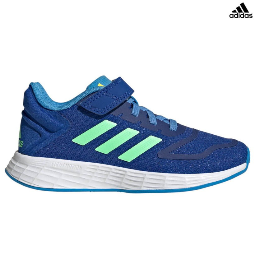 Кроссовки Adidas Duramo 10 EL Royal Blue/Beam Green/Pulse Blue детские (арт. GV8921) - 