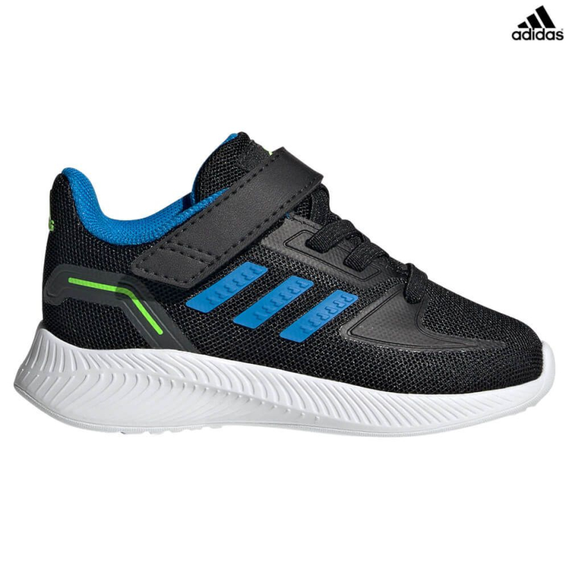 Кроссовки Adidas Runfalcon 2.0 Black/Blue детские (арт. GX3542) - 