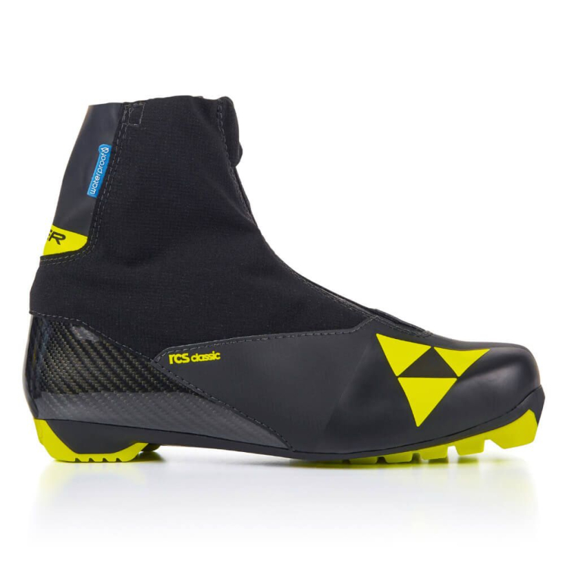 Ботинки лыжные Fischer RCS Classic Waterproof Black/Yellow унисекс (арт. S16822) - 