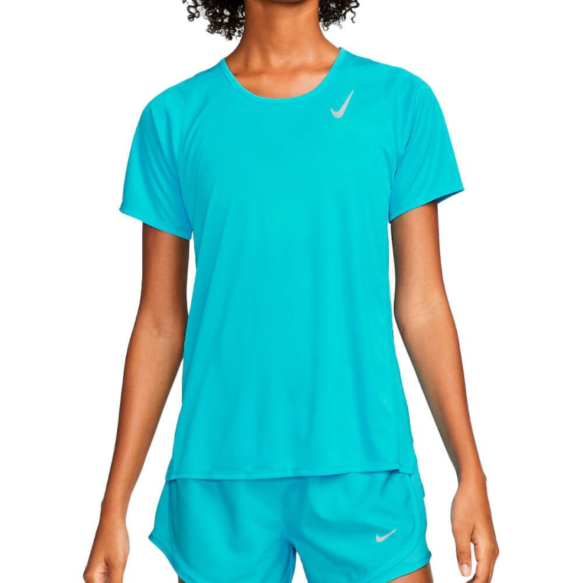 Футболка Nike Dri-FIT Race Blue женская (арт. DD5927-416) - 