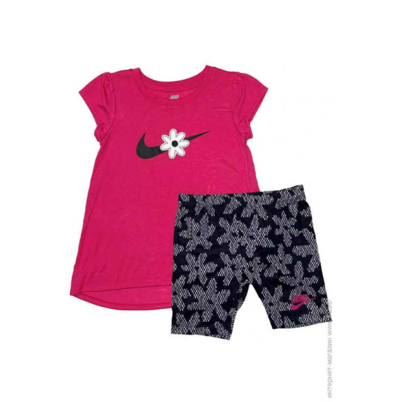 Костюм Nike Sport DaisySet Fuchsia для девочки (арт. 36J082-023) - 