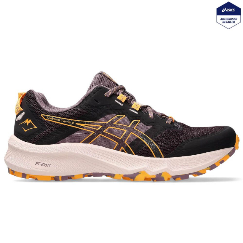 Кроссовки Asics Trabuco Terra 2 Dark Aubergine/Stadium Orange женские (арт. 1012B427-501) - 