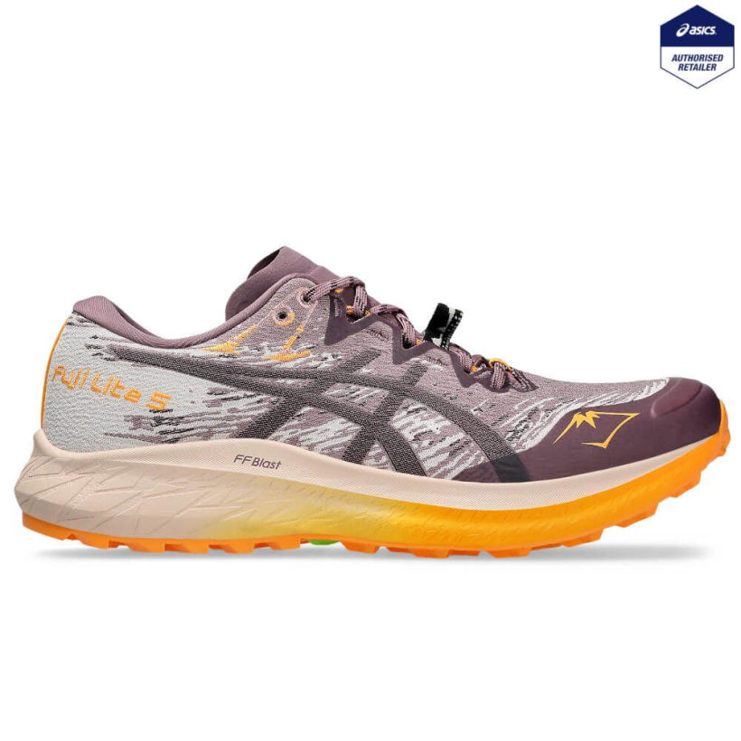 Кроссовки Asics Fuji Lite 5 Trail Dusty Mauve/Dark Aubergine женские (арт. 1012B690-500) - 