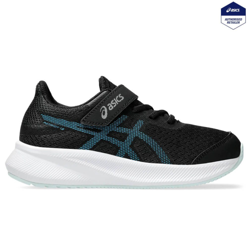 Кроссовки Asics Patriot 13 PS Black/Teal Blue детские (арт. 1014A264-006) - 