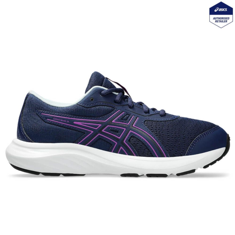 Кроссовки Asics Gel-Contend 9 GS Blue Expanse/Bold Magenta детские (арт. 1014A337-401a) - 