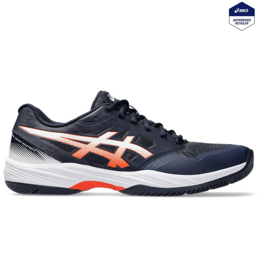 Кроссовки Asics Gel-Court Hunter 3 Indoor Midnight/White мужские (арт. 1071A088-404) - 