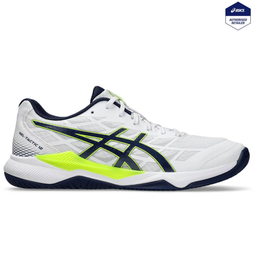 Кроссовки Asics Gel-Tactic 12 White/Blue Expanse мужские (арт. 1071A090-103) - 