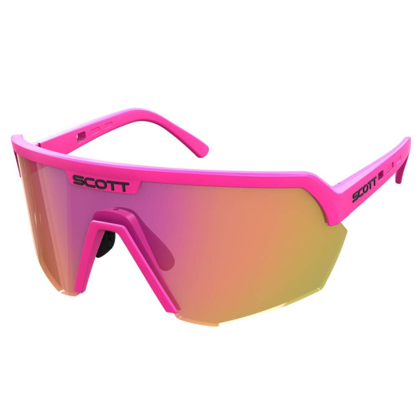Очки солнцезащитные Scott Sport Shield Acid Pink/Pink Chrome унисекс (арт. 281188-7818) - 