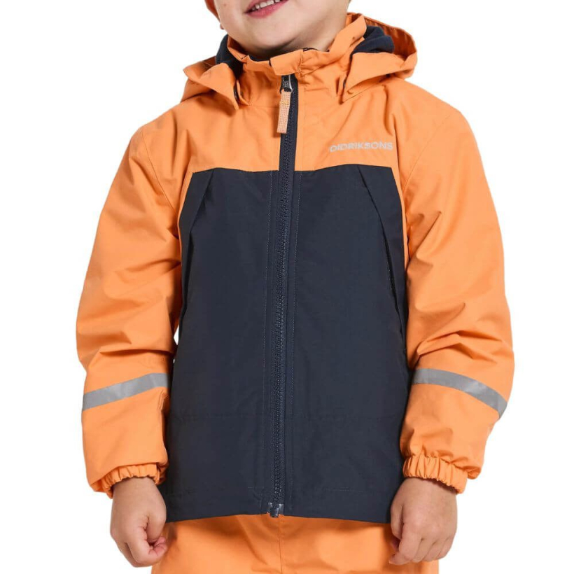 Куртка Didriksons Enso Papaya Orange детская (арт. 505266-L04) - 