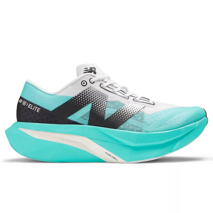 Кроссовки New Balance FuelCell SuperComp Elite v4 Cyber Jade/White/Black мужские (арт. MRCELCT4) - 