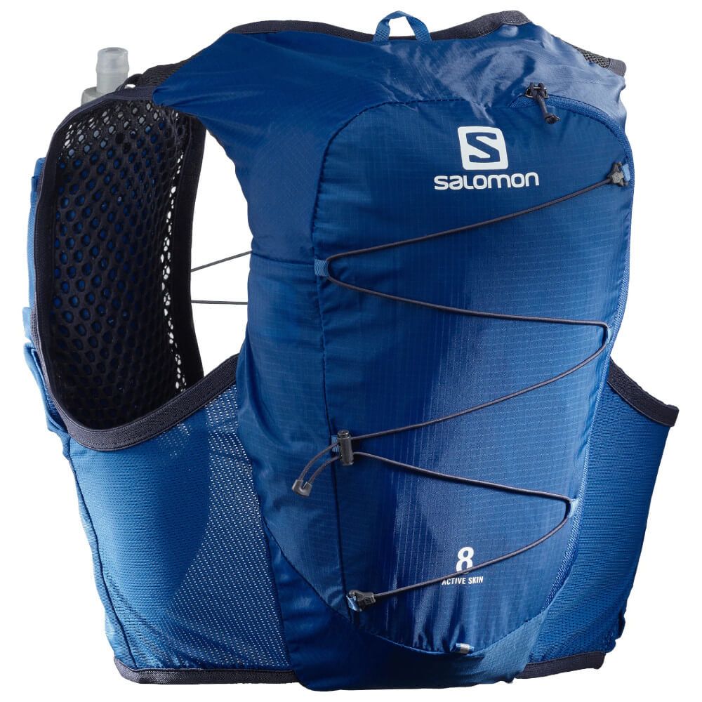 Salomon active. Беговой жилет Salomon. Salomon Active Skin 8. Salomon Active Skin 8 Set. Рюкзак Active Skin 8 Set.