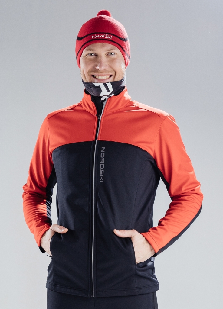 Разминочная куртка Nordski Active Black